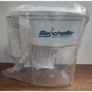 Seychelle Water Filtration Pitcher Filtered Drinking Water Purifier New Filter